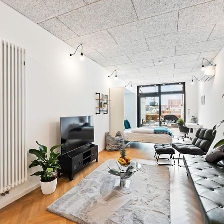Lit Living - Luxus Loft - Box Spring - Air Con - Bbq - Panorama Apartment Манхайм Екстериор снимка