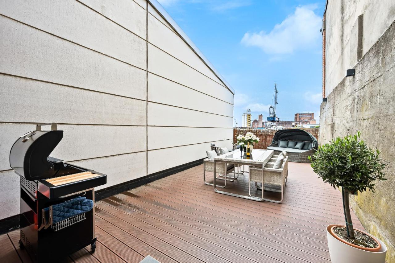 Lit Living - Luxus Loft - Box Spring - Air Con - Bbq - Panorama Apartment Манхайм Екстериор снимка