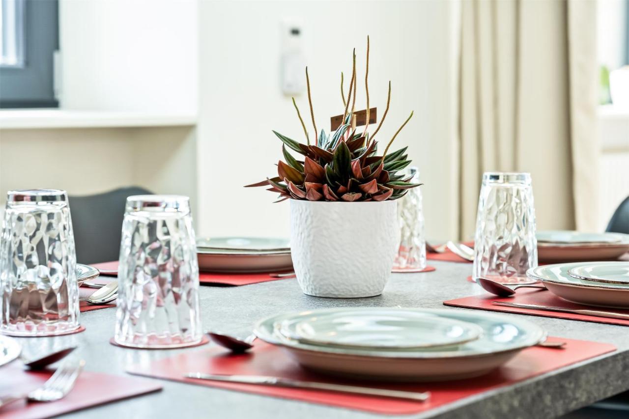 Lit Living - Luxus Loft - Box Spring - Air Con - Bbq - Panorama Apartment Манхайм Екстериор снимка