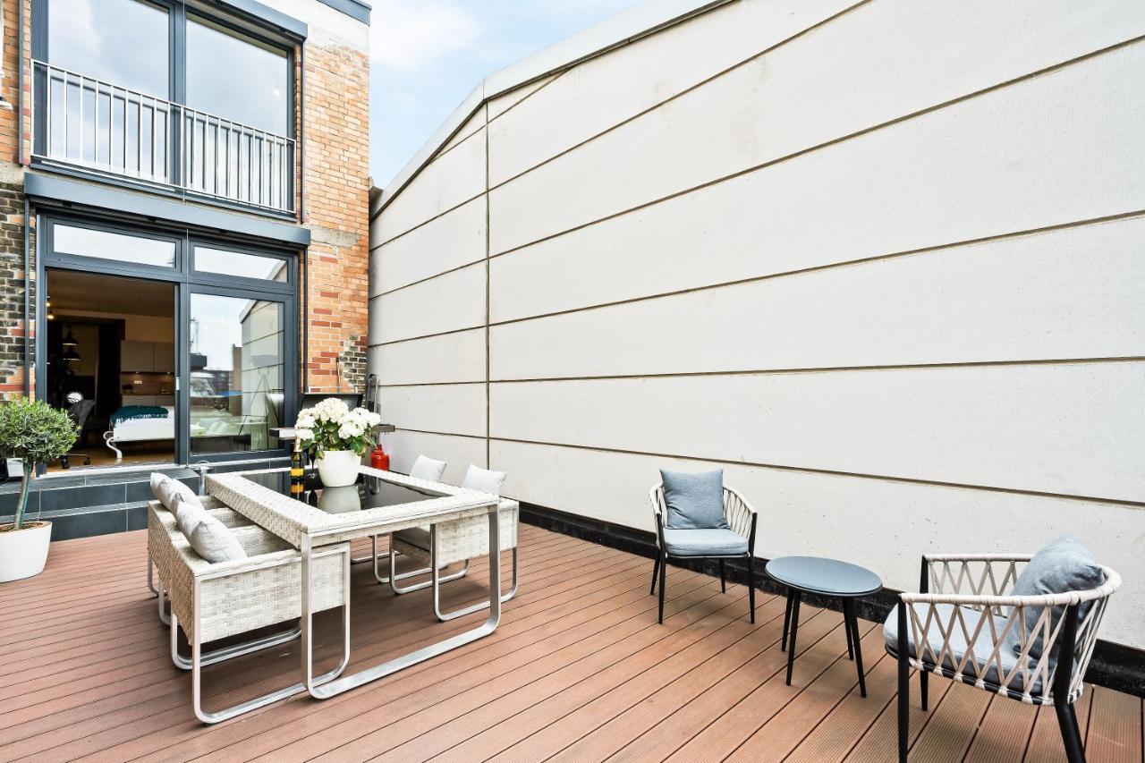 Lit Living - Luxus Loft - Box Spring - Air Con - Bbq - Panorama Apartment Манхайм Екстериор снимка